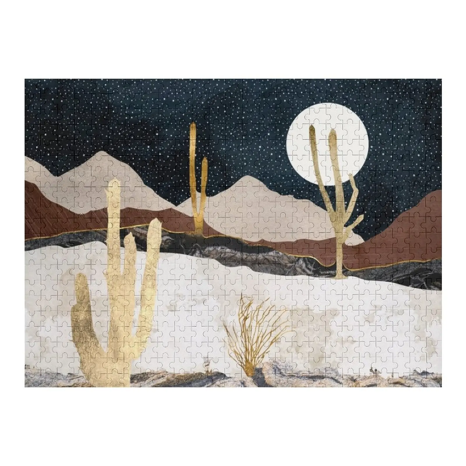 

Desert View Jigsaw Puzzle Customs With Photo Works Of Art Personalized Baby Toy Wood Name Puzzle