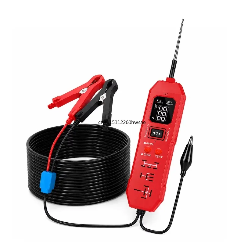 2-in-1 Vehicle Relay & Circuit Diagnostic Tester, Portable Automotive Circuit Testing Instrument for Auto Repair Workshop