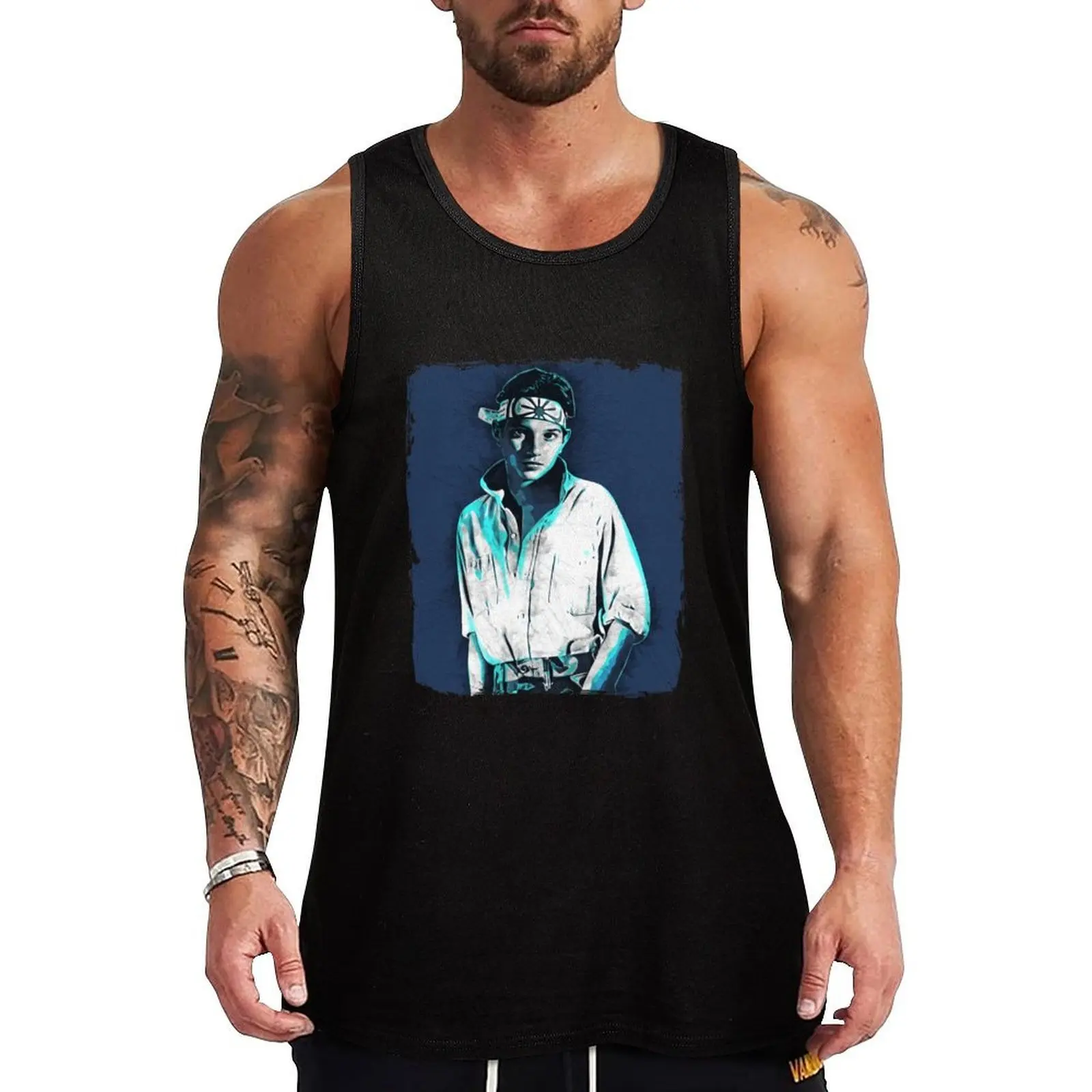 

Ralph Macchio - Karate Kid Tank Top Man clothes for gym gym shirts men clothes Men's clothing brands