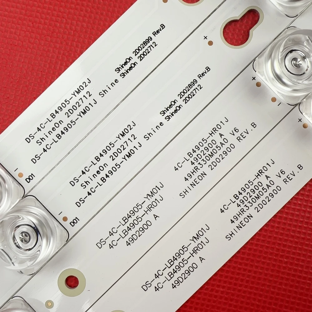 LED Strip for 49S303 49S405TDAA 49S305 49S403 49S405 49d2900 49p2us L49s4900fs 49l2600 L49s4900 49u7800 TOT_49_D2900