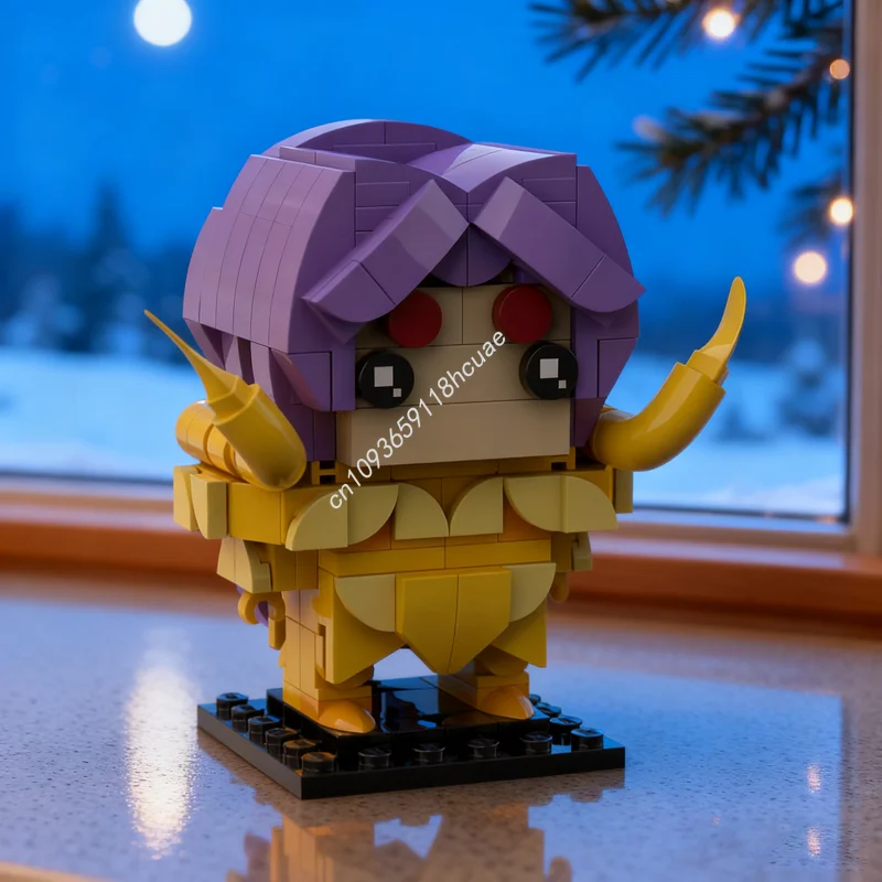 

285 шт. MOC Овен No Mu Brickheadzed модель строительные блоки архитектура Рождественский подарок творческая идея кирпич детские игрушки на день рождения