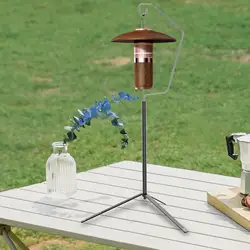 Camping Lantern Stand Tripod Multifunctional Lamp Pole for BBQ Travel Indoor