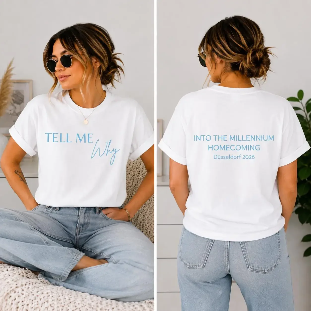 Backstreet Boys Düsseldorf 2026 T-Shirt Tell Me Why BSB Concert Outfit 90s Boy Band Fan Y2K Streetwear Casual Tees Aesthetic Top