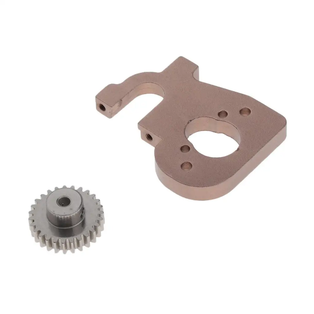 RC Car Motor Accessory 1308 Motor and 27T Gear Metal Kit for Wltoys 144001 1/14 Buggy Vehicle