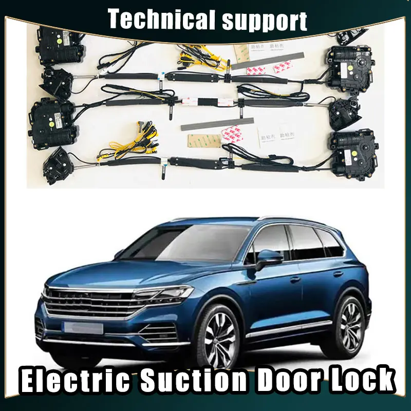 

Smart Auto Electric Suction Door Lock for VW Touareg 2011-2023 Automatic Soft Close Door Super Silence Car Vehicle Door