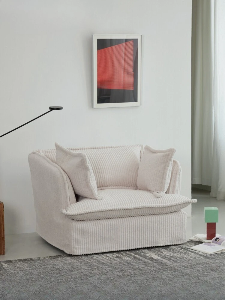 

Single sofa living room French lazy leisure swivel chair