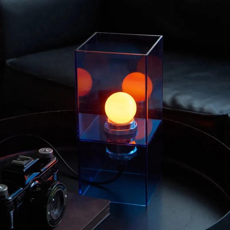 

Креативный акриловый светящийся настольный светильник-украшение «Восход солнца», атмосферный свет, премиальный подарок