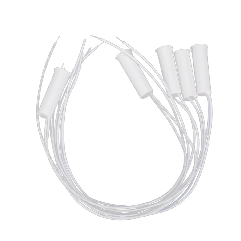 5Pcs Recesso Magnético Janela Porta Contatos Alarme Segurança Reed Switch