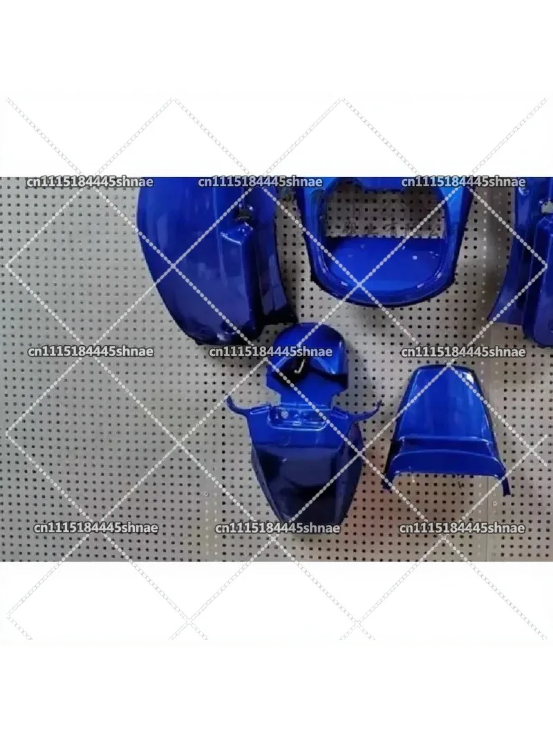 Duck Paint Full Body Shell Kit, 4VP Bodywork Fairing Set for 100cc Model BWS100 Equipment Modification