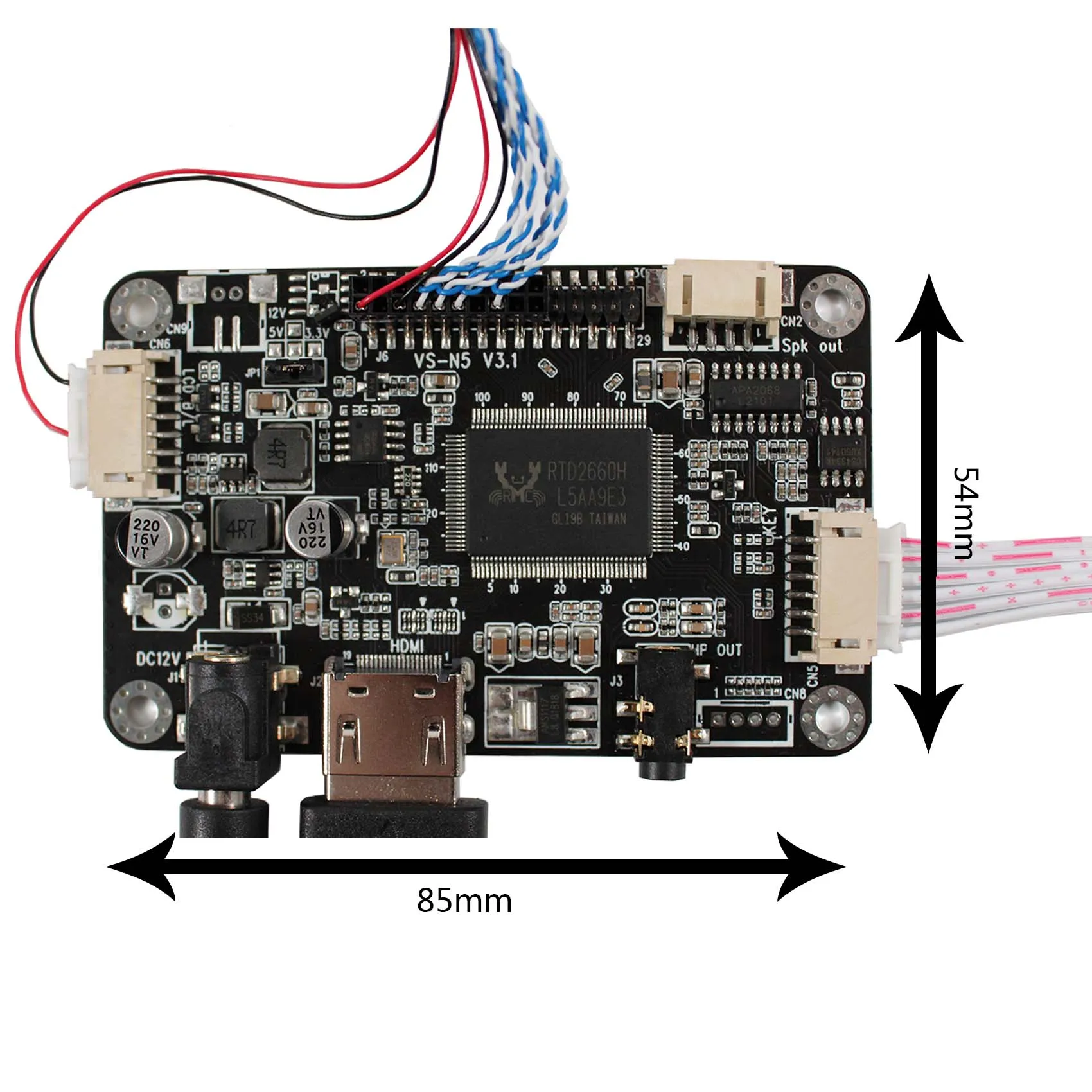 Small Digital Signage and Displays Display Lcd At056Tn53 5.6Inch 640X480 Tft Lcd Module With Pcb Board