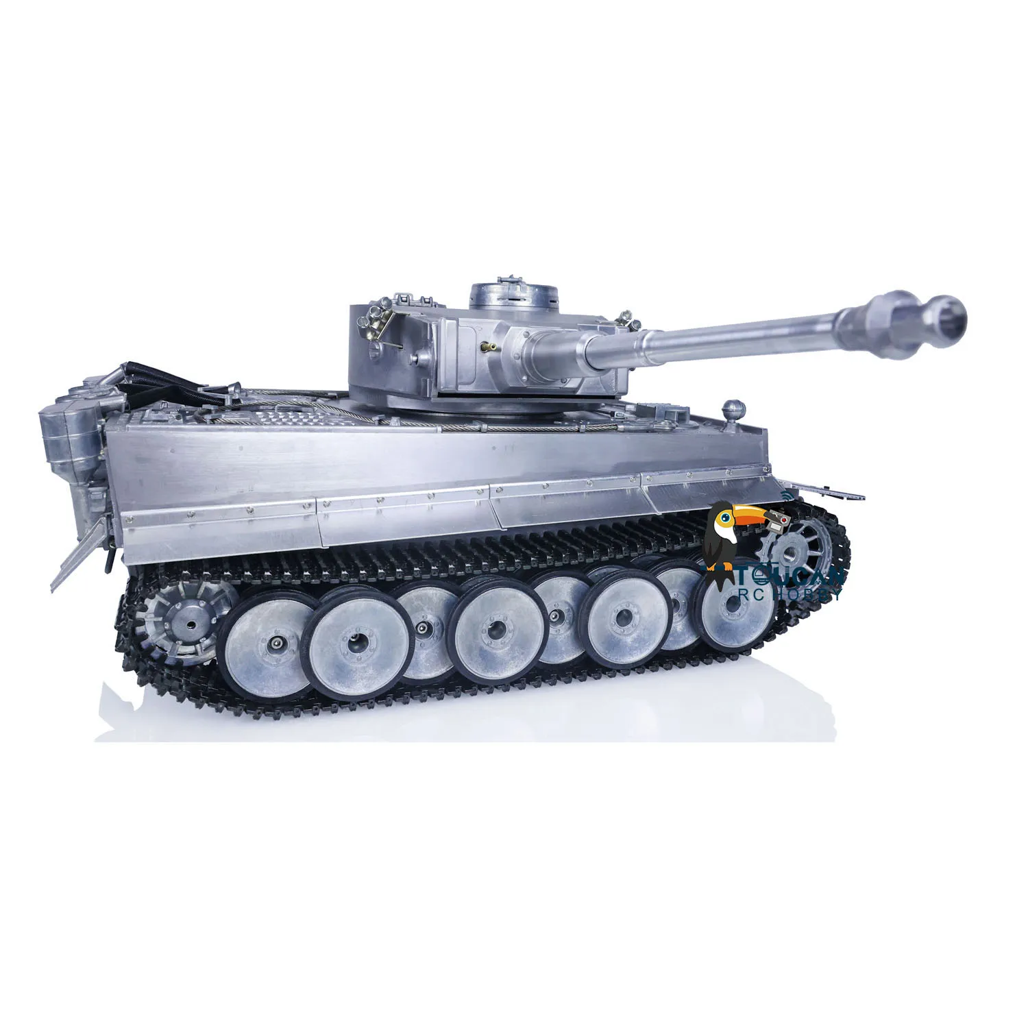 1/16 Scale Mato Tiger I RC Metal Tank BB Shooting Pellets Metal Color 1220 KIT or RTR Model Toys for Adult TH00642