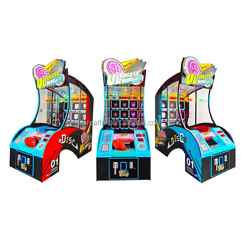 Lotto Factory Price Coin Pusher Arcade Game Machine Ultimate Disc Throwing Lottery Game Metal 220v for Sale