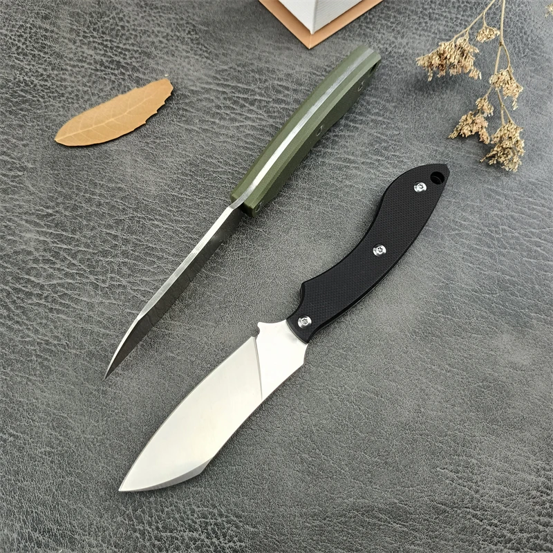 Convenient Outdoor Survival STOK Small Straight Knife Tactical Hunting Camping G10 Handle Rescue Delivery Tool Fixed Knife