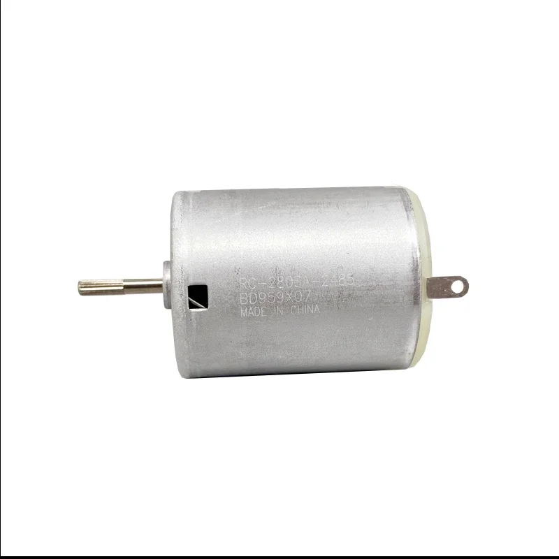 Mabuchi RC-280SA-2485 Micro 280 Motor DC 5V-7.4V 13300RPM High Speed Small 24mm Carbon Brush Motor Knurled Shaft DIY Hobby Toy