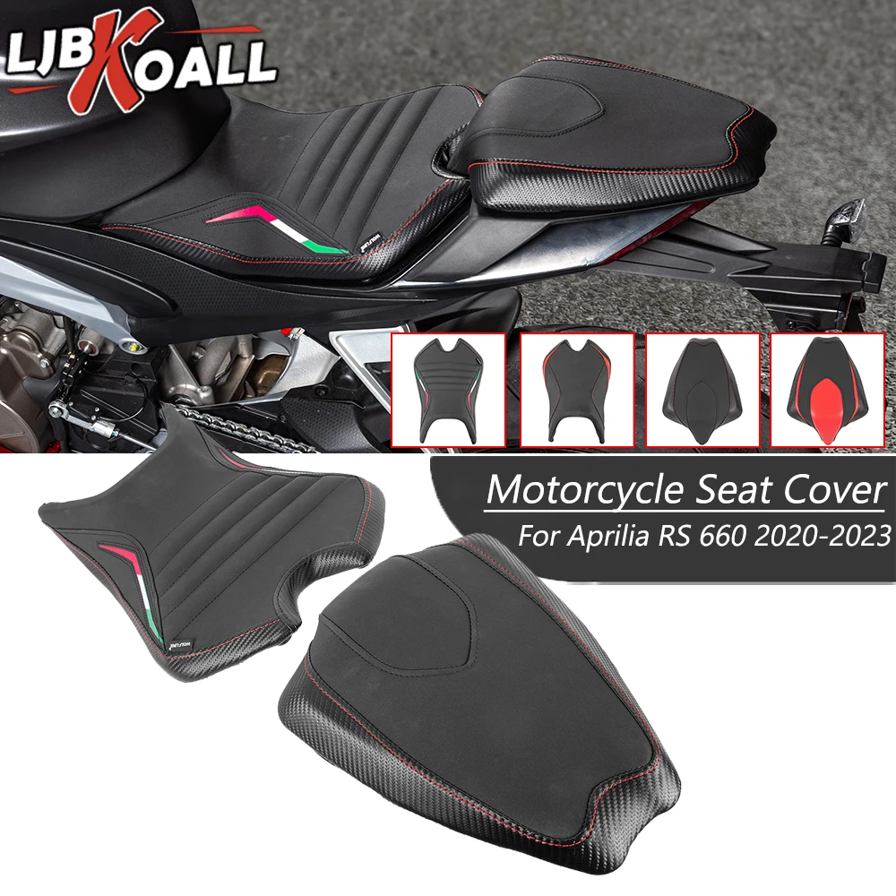 

For Aprilia RS 660 RS600 2020-2023 Rider Pillion Seat Cover Racing Driver Passenger Seat Cushion Cowl Pad Motorcycle Accessories