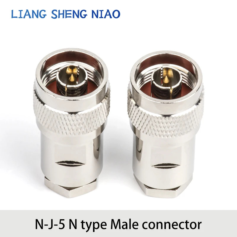 50-3-5-7-9N male pure copper mounting type N male 5D-FB connector NJ-7 L16-J male NJ connector