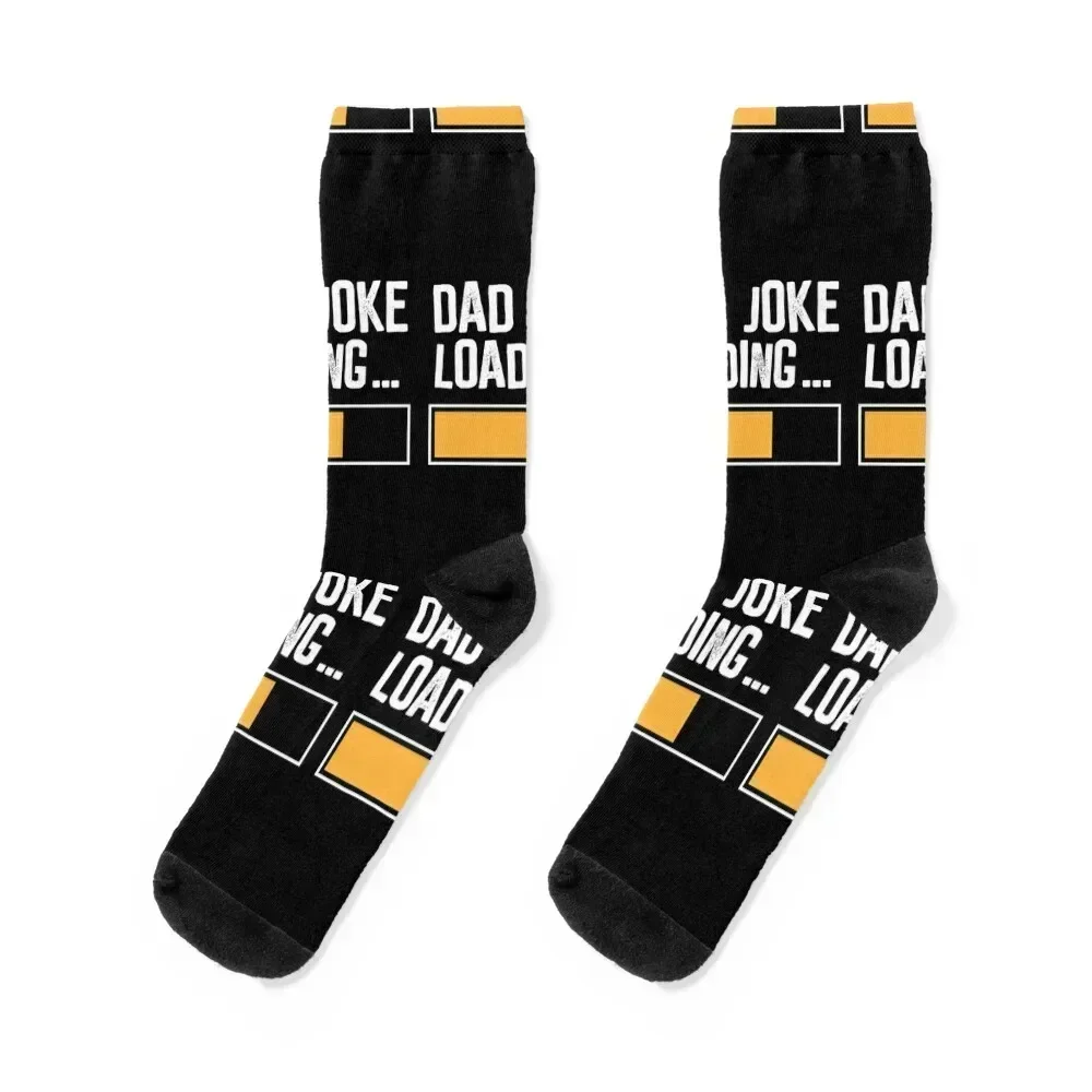 Dad Joke Loading Socks aesthetic Antiskid soccer Boy Socks Women's
