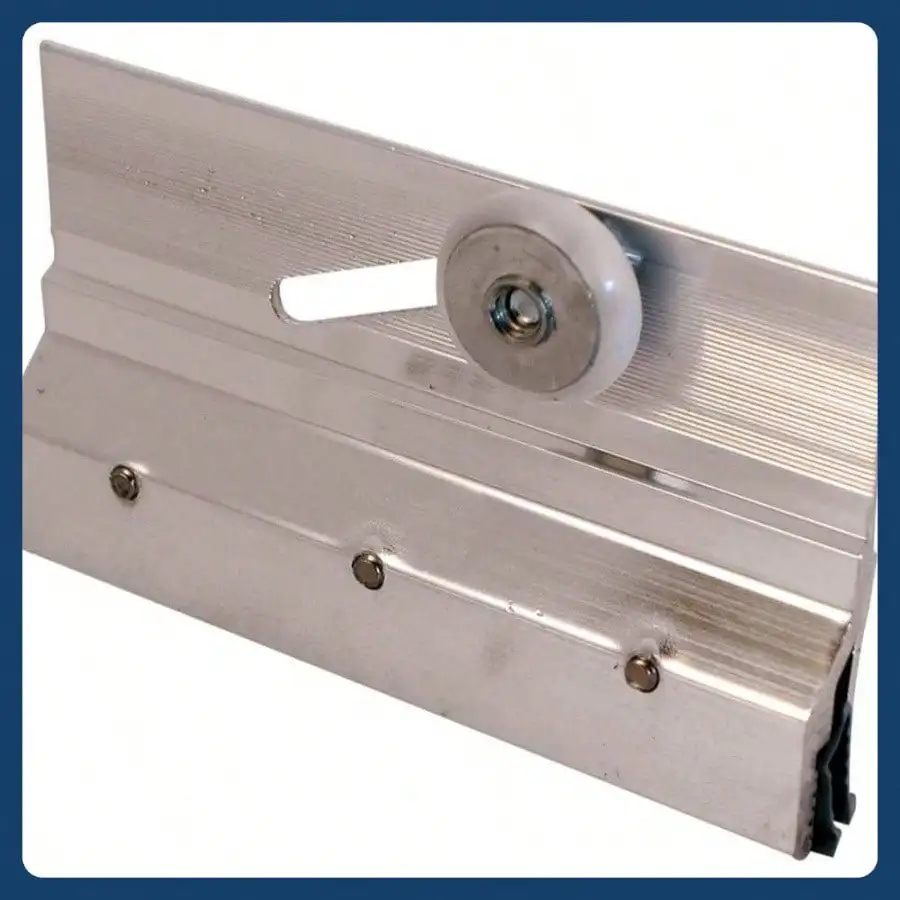 

Ролик верхнего кронштейна безрамной душевой двери в сборе, круглое пластиковое колесо, шарикоподшипник, яркая отделка, хром (2 шт.)