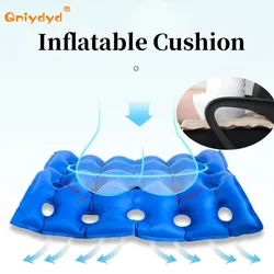 Inflatable Cushion Elderly Anti Bedsore Decubitus Wheelchair Seat Cushions Anti-Hemorrhoids Office Seat Cushion of Pvc Material