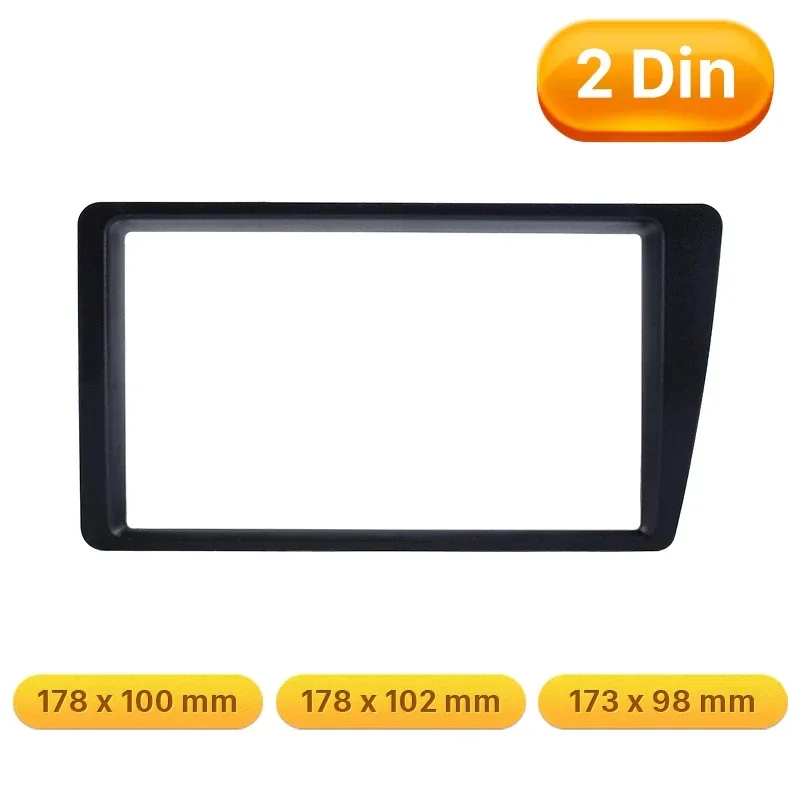

Двойной 2-диновый автомобильный радиоприемник для Honda Civic 2000-2005, LHD, крепление на приборную панель, DVD-рамка, авто стереоадаптер