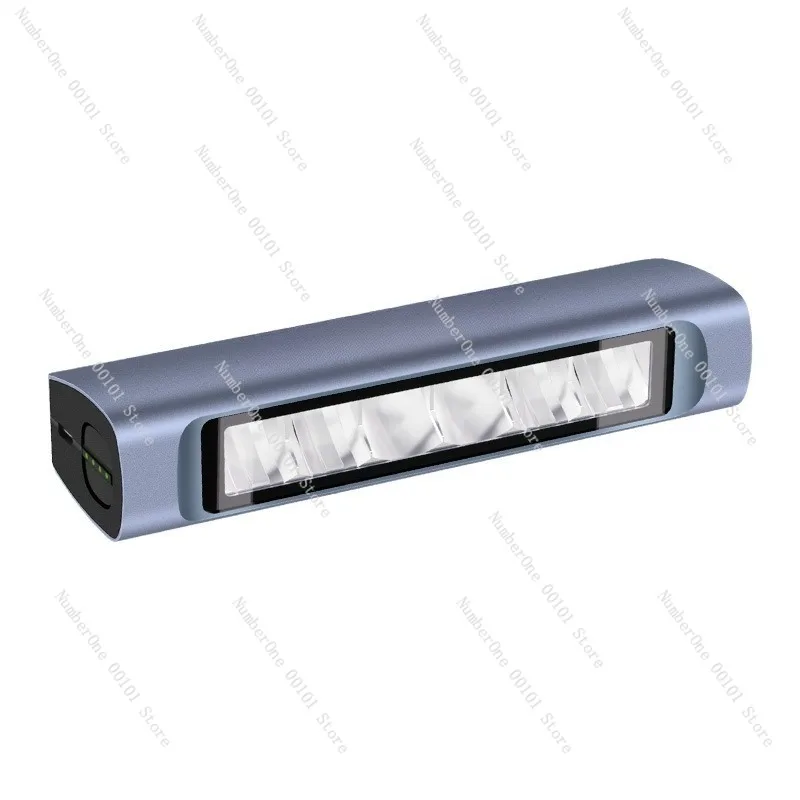 High Lumen Bicycle Anti Glare Front Light Aluminum Alloy Cycling Headlight Road Bike Night Riding Lamp USB Rechargeable
