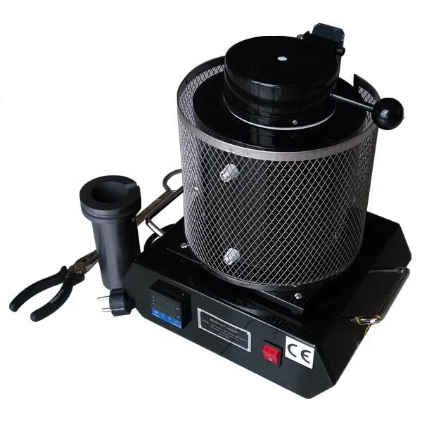 User-friendly Lightweight Mini Melting Furnace 1kg 2kg 3kg Gold Silver Melting Machine Jewelry Making Tools Factory Price