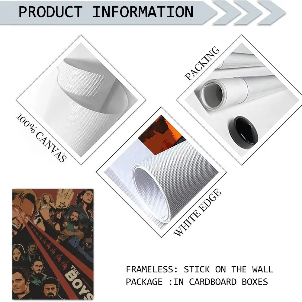 الأولاد أنيمي المشارك ملصق مقاوم للماء HD جدار الفن صائق ذاتية اللصق ديكور جمالي للمعيشة المنزلية #4