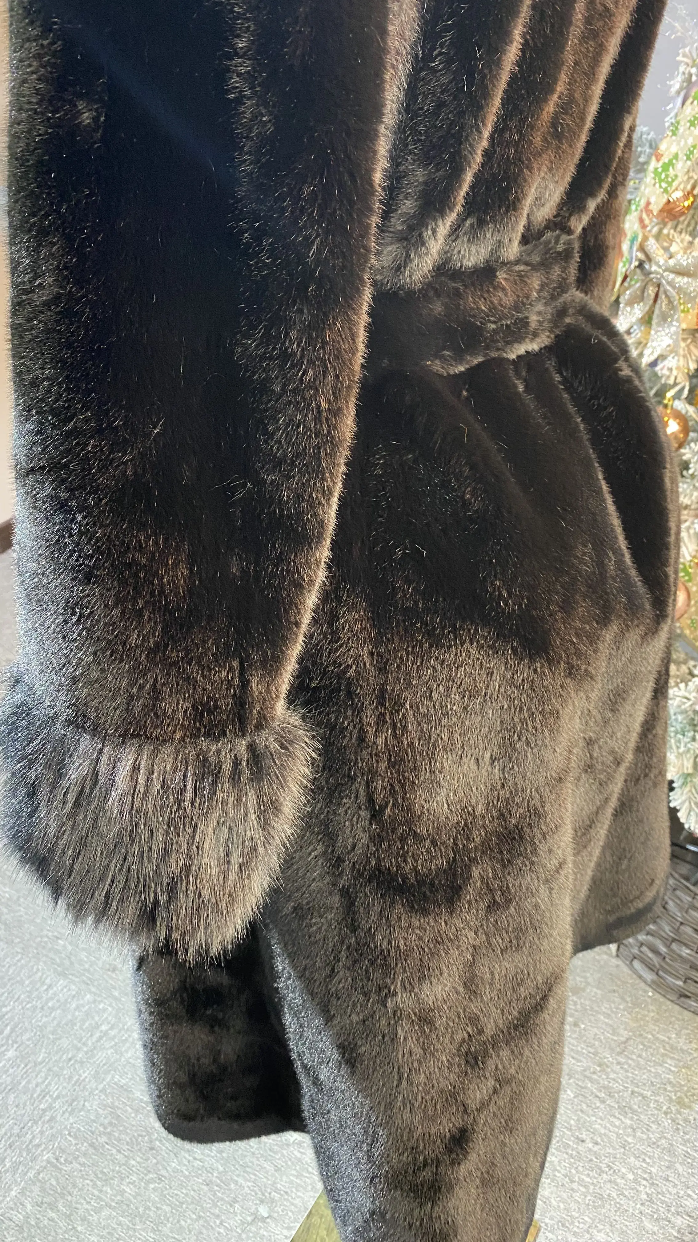 2025 New Design Casual Women's Faux Fur Coat, Winter Warm Plus Size Jacket-GZXX213