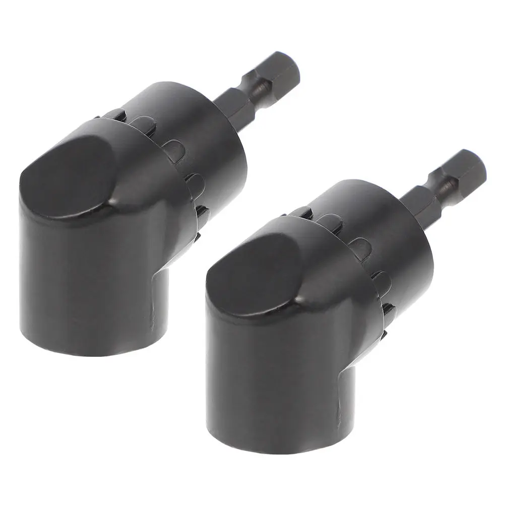 

2Pcs 105 Degree Angle Drill Adapter Corner Attachment Driver Magnetic Socket Bit Holder Replacement