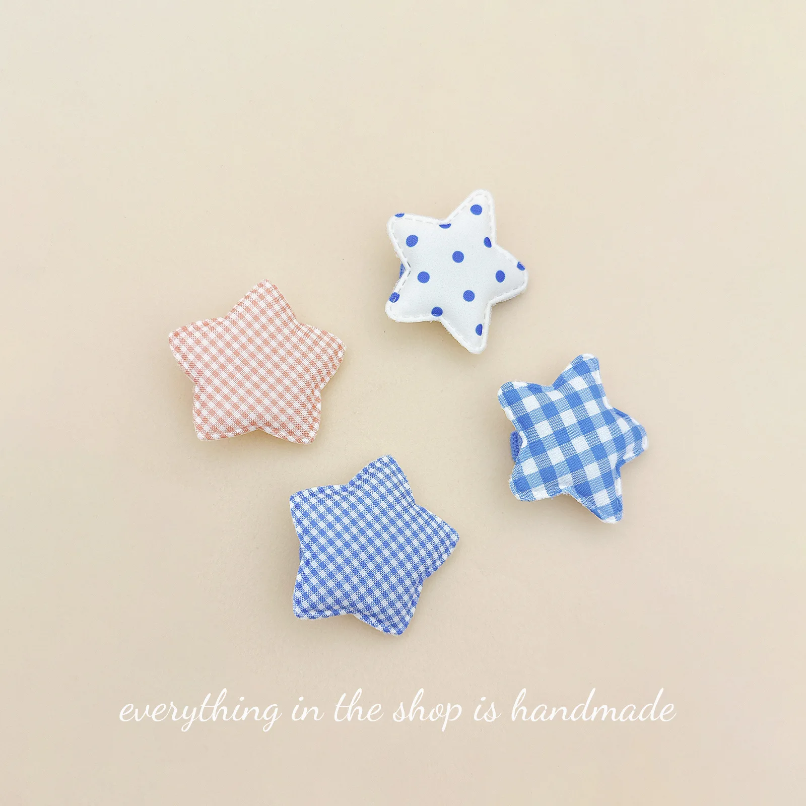 2pcs Toddlers, Stars, All-inclusive Cloth, Hairpin, Fabric, No Hair Damage, Baby Hairpin, Cute Baby Bangs, Hairpin, Headgear.