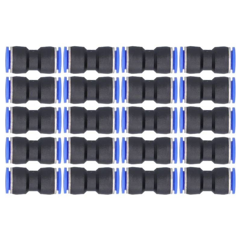 20Pcs Pneumatic Reducing Connector Straight Push In Reducer Fittings For P16-14 Air Tube