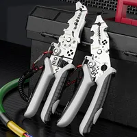 YLONDAO Wire Strippers Crimping Pliers Adjustable Automatic Wire Stripper Cutting Plier Terminal Crimping Wire Repair Tools