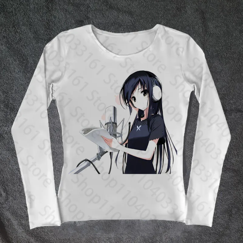 Aesthetic Cute Slim shirt Slim Emo Gothic Punk Baby Tee Vintage Street Women Graphics Print Grunge T-shirt Y2k Clothes Crop Tops