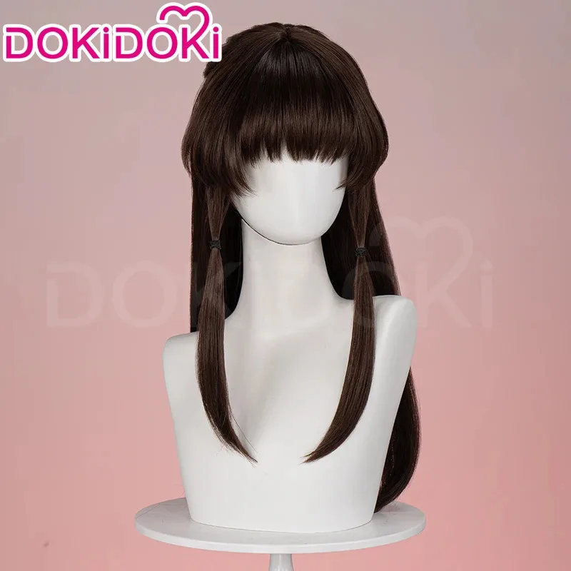 EN STOCK Peluca Hakurei Reimu Anime TouHou Proyecto DokiDoki TouHou Proyecto Peluca Hakurei Reimu Peluca Largo Rizado Ondulado Peluca Halloween