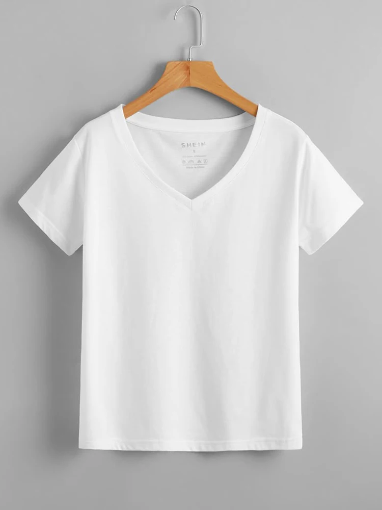 

White short sleeves