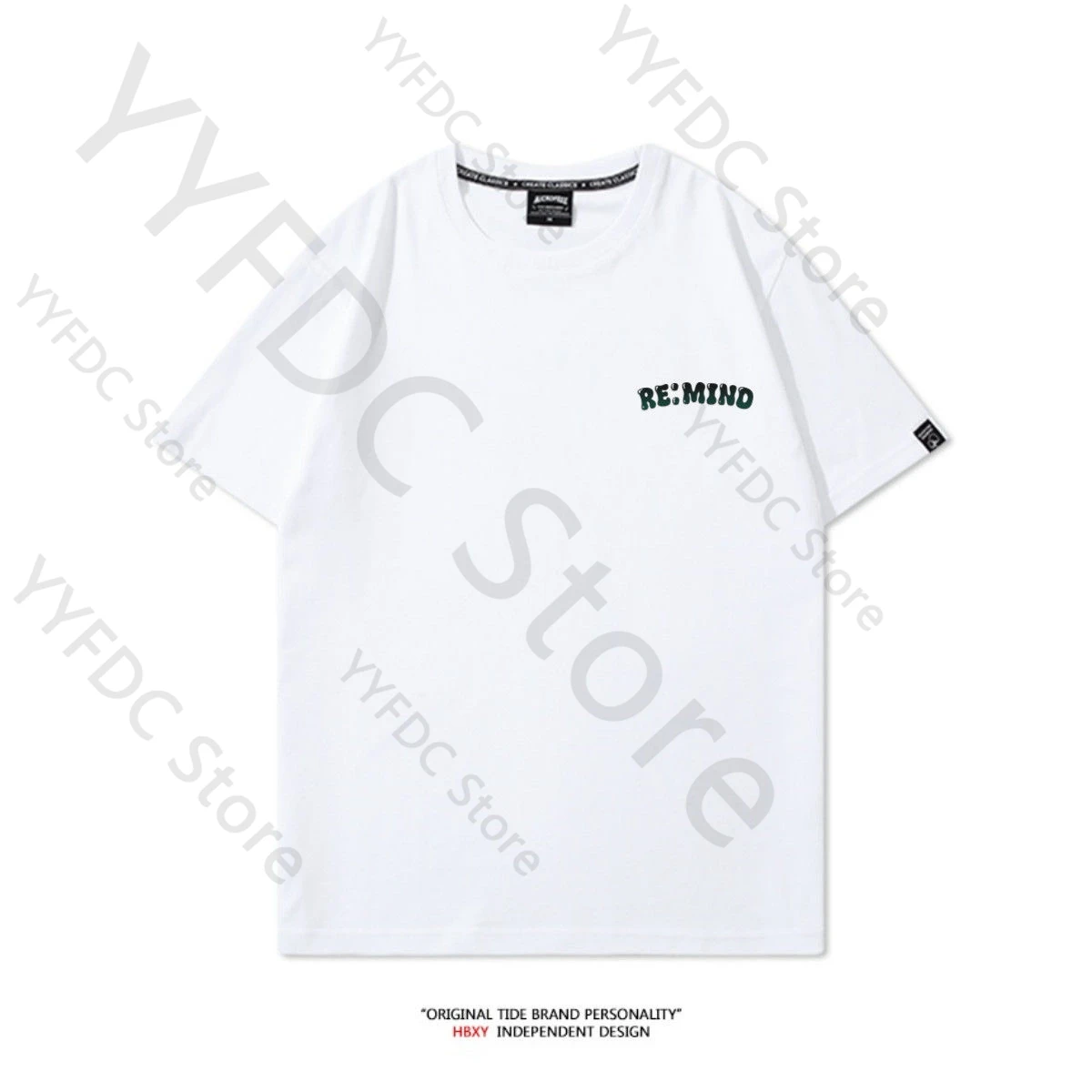 ‌RESCENE T Shirt 1st FAN-CON In TAIPEI RE:MIND Letter Print T-shirt Kpop Fashion Men Women Summer Cotton Short Sleeve Tee Tops