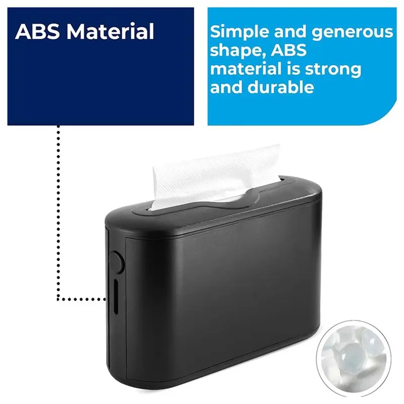 Time Saving Multifold Countertop Paper Towel Dispenser Non Slip Hand Towel Holder For Kitchen For Bedroom Napkin Storage