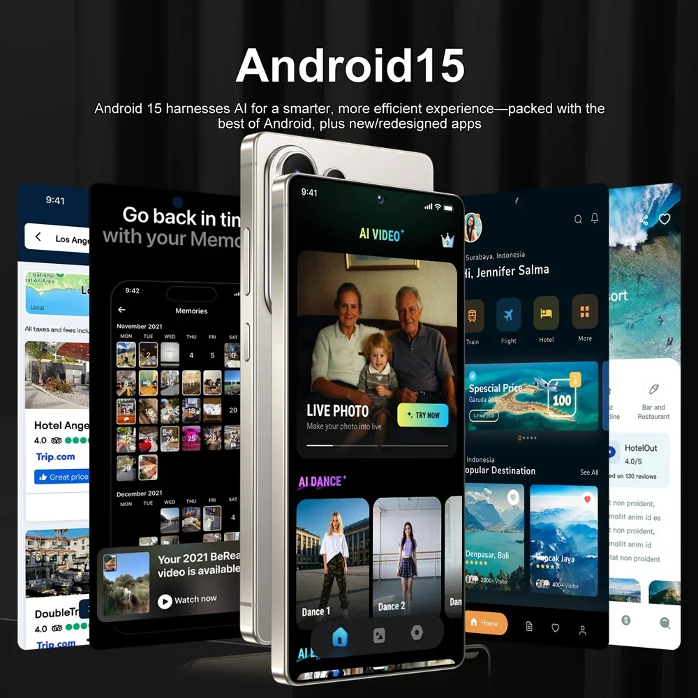 K-Touch New C27 Ultra Smartphone Android 15 5G 7.3 HD Mobile Phones 22GB 2TB 7800mAh Octa Core Cell Phone Unlock Dual SIM 16+48MP Camera handy telefone
