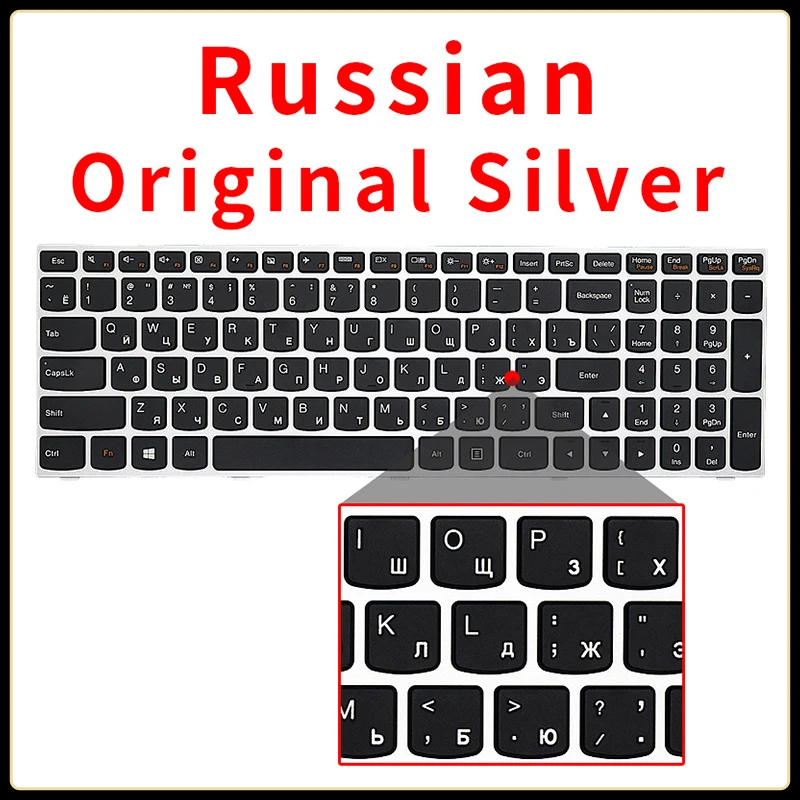 US/RU/Russe Clavier D'ordinateur Portable Pour Lenovo G50 Z51 N50 B50 B51 M51 Z50 V2000 V4000 FLEX2-15 300-15ISK E51-80 Y50C B70 B71-80