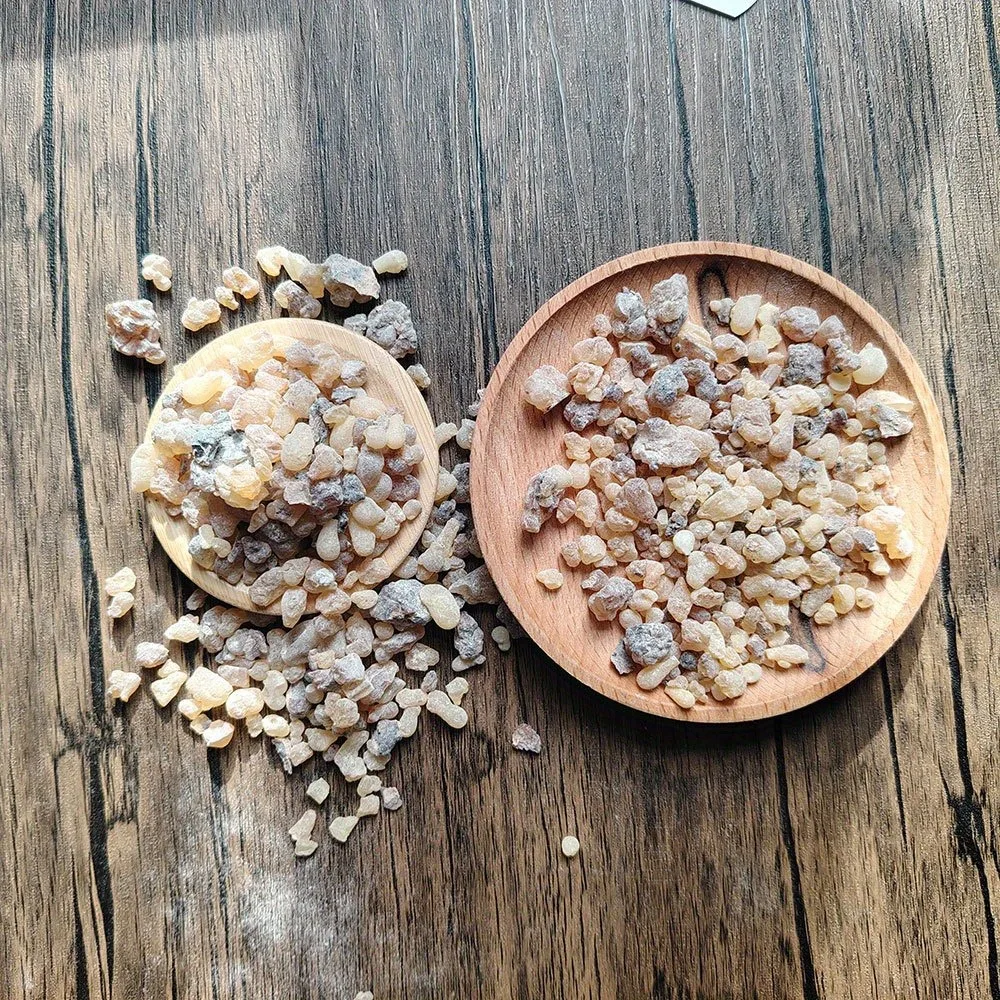 50g/500g Lemon Scented Intense Somali Frankincense Natural Resin Rich Incense Office Home Air Freshening for Churches Spiritual