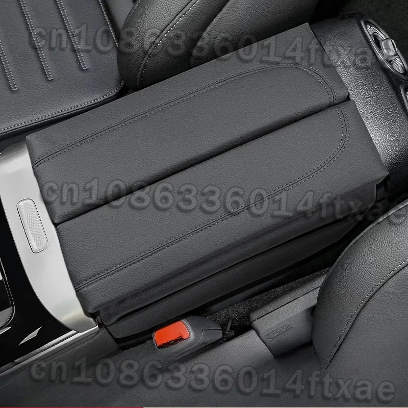 Suitable for Mercedes-Benz E-ClassC-Class GLC GLE GLSarmrest box booster pad central protective pad armrest box protective cover 5