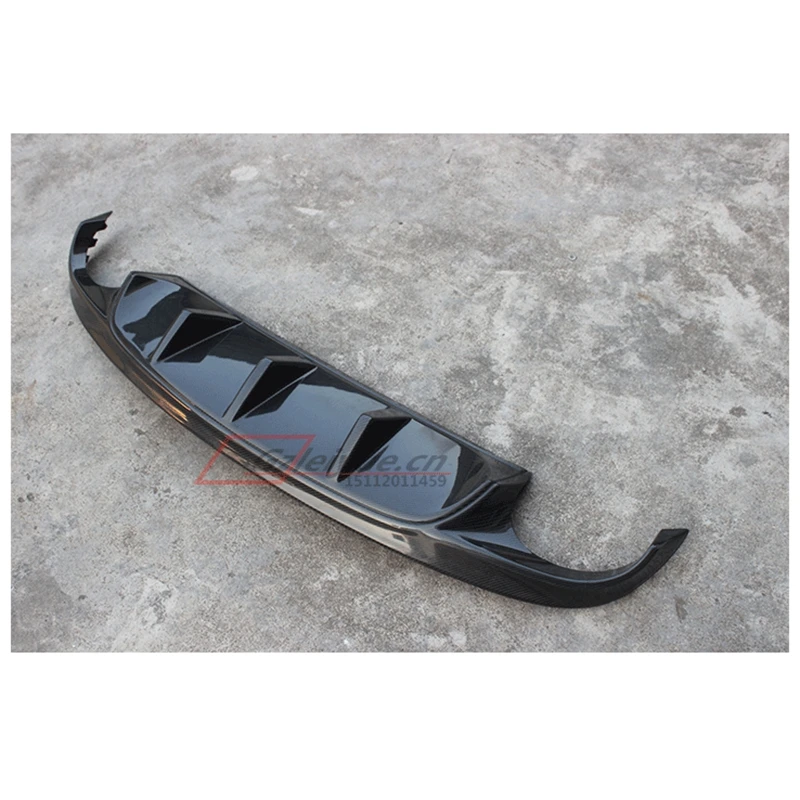 For Jaguar XF 2012.2013.2014.2015 Carbon Fiber Rear Lip Spoiler High Quality Auto Bumper Diffuser Car Modification