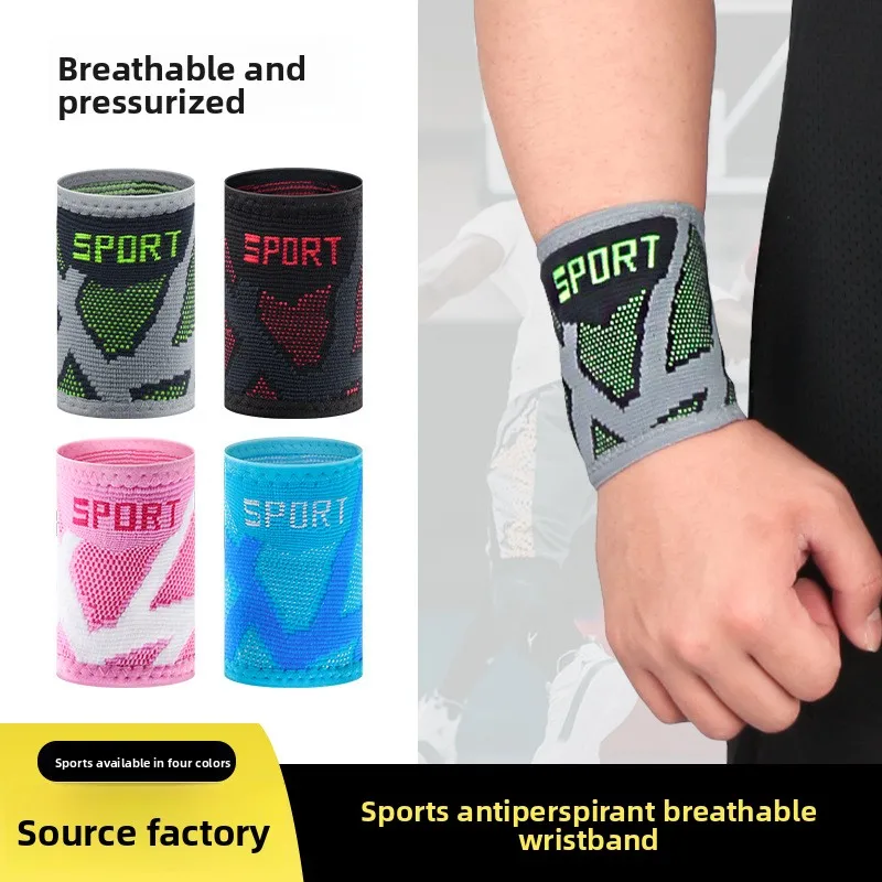 Unisex Breathable Compression Wrist Straps Support Brace for Basketball Tennis and Fitness Weightlifting Outdoor Activities