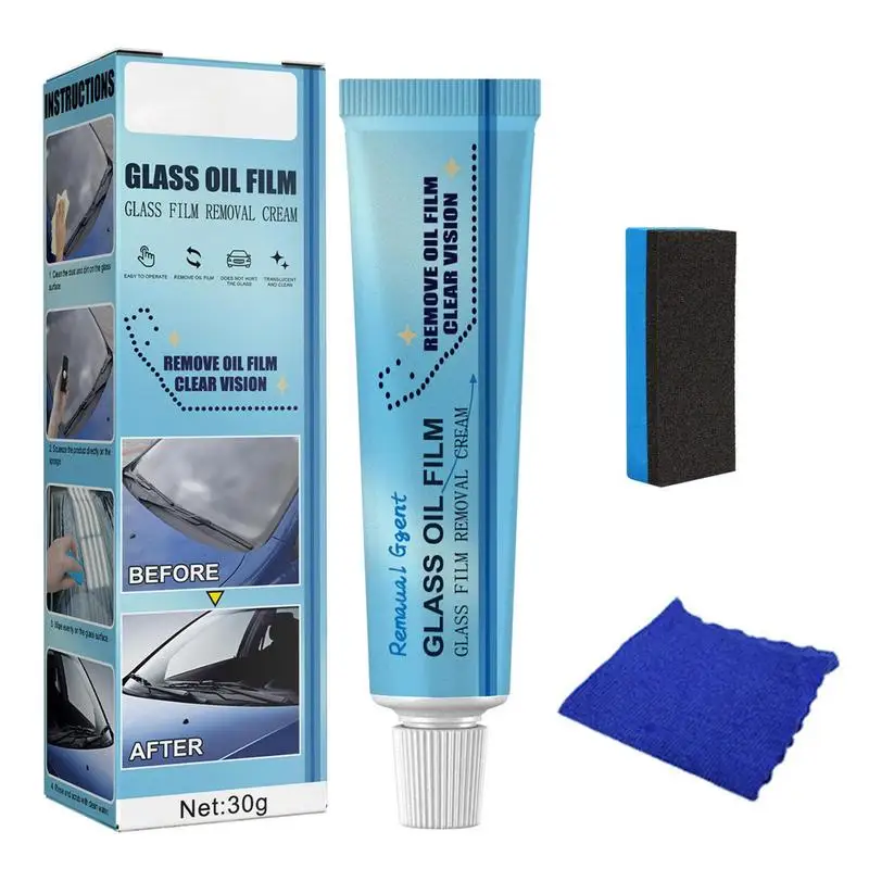 

Glass Oil Film Remover Glass Foaming Heavy Oil Stain Cleaner Efficient Multifunctional Glass Cleaning Agent Car Washing Spray