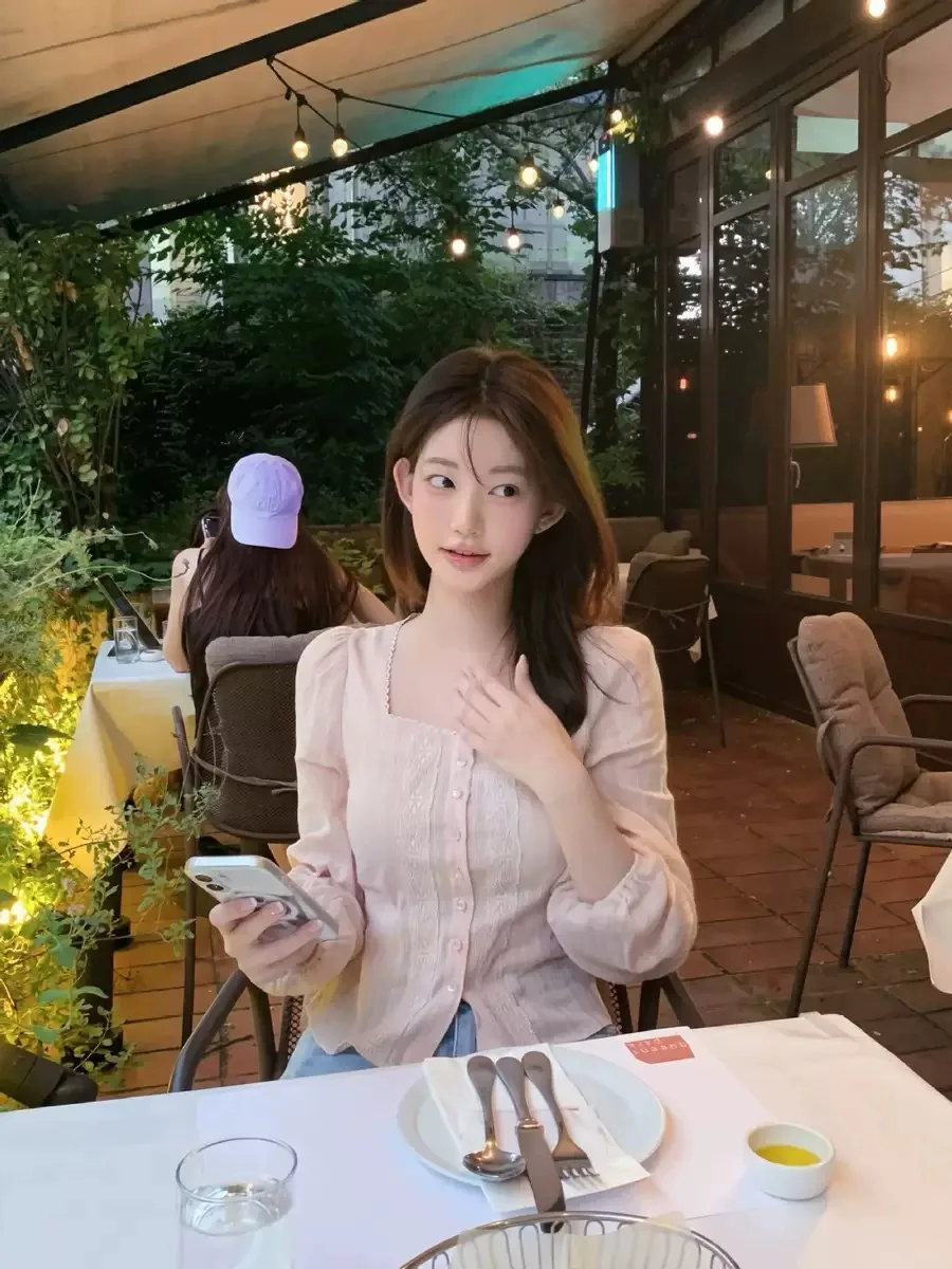 

Ele Slim Fit Single Button irt Pure Cotton Breathable Comfortable Faionable Women's Long Sve irt for Autumn