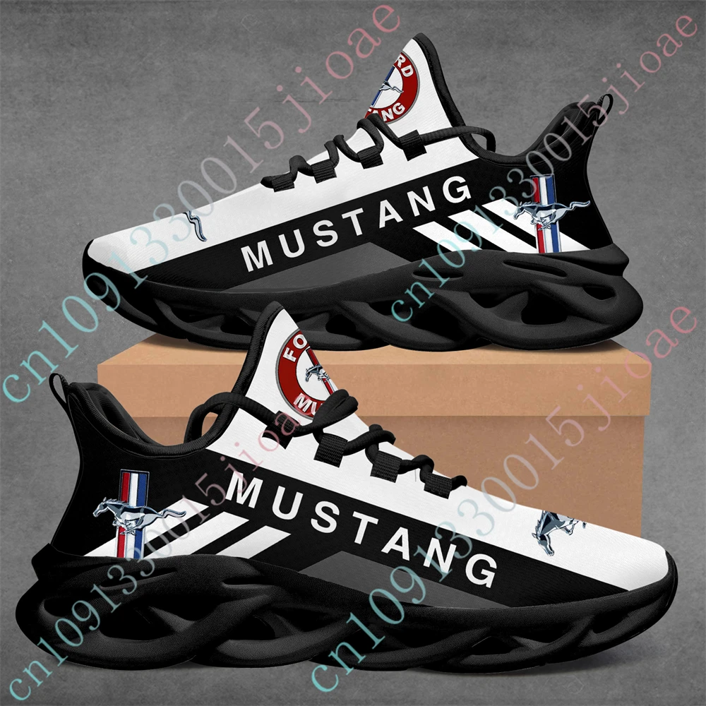 Mustang-Chaussures de sport légères pour hommes, baskets pour hommes, chaussures de course décontractées unisexes, chaussures de tennis, logo personnalisé, grande taille