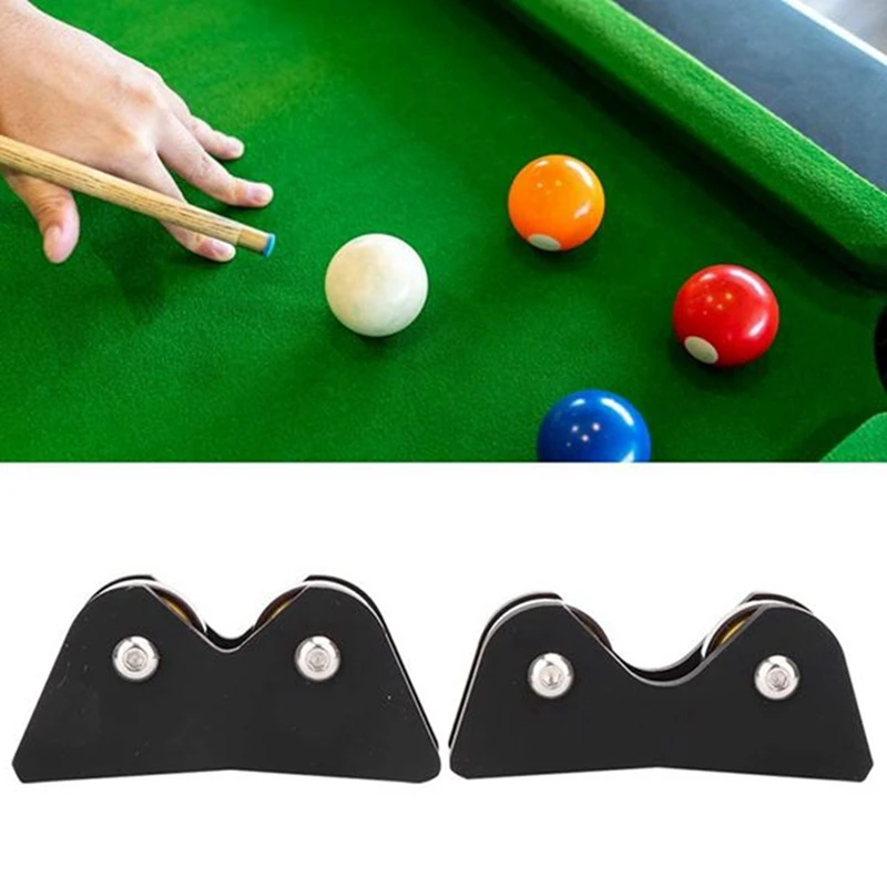 1 Set Billiard Ball Straightness Checker Pool Cues Roller Checker Inspection Tool For Snooker Cues Balls