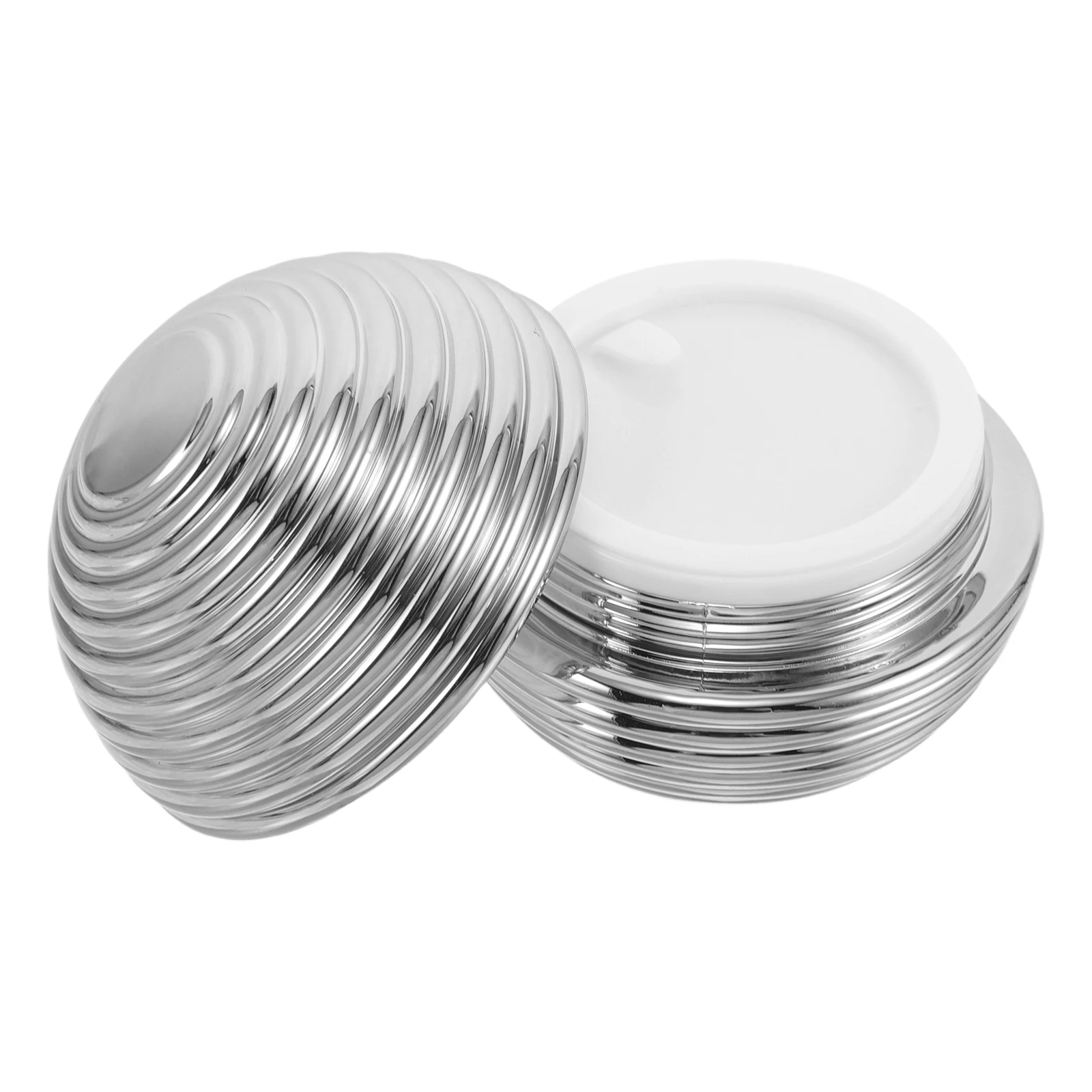 

Portable Travel Cream Jars 30G Refillable Leakproof Sample Containers For Skincare Facial Lotion Storage Compact