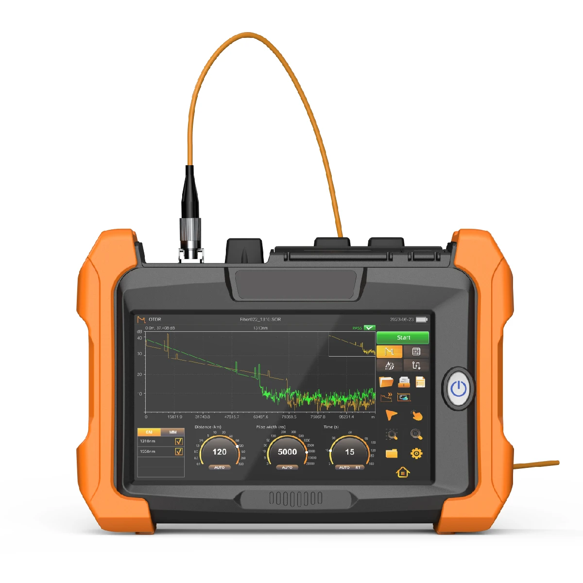 QX65 Otdr 7.0 Inch …