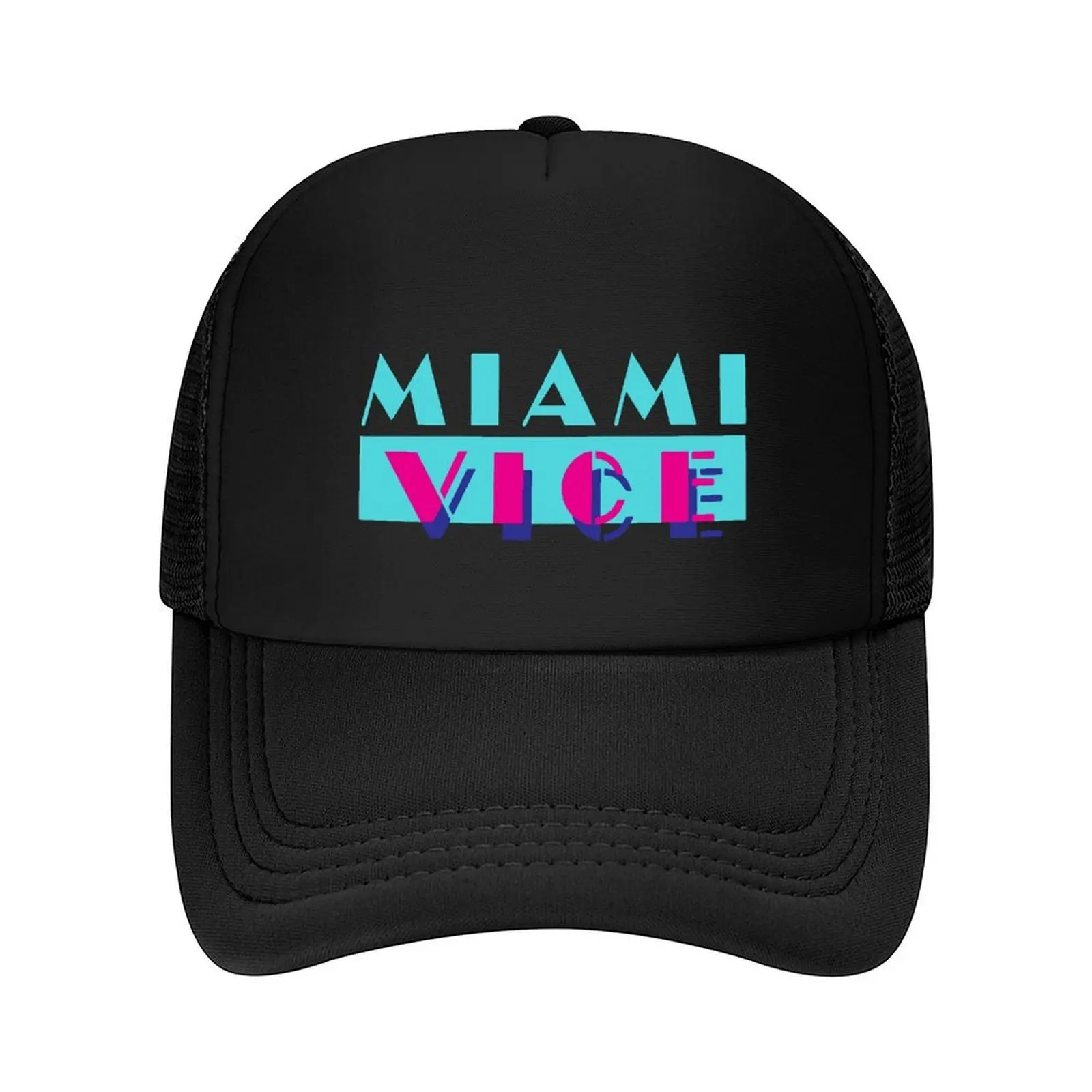 

Miami Vice Logo Baseball Cap Streetwear Christmas Hat men's big size hat summer hat Luxury Woman Men's